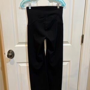 Black spanx booty boost cropped flare pant